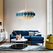 Люстра На Штанге Asola D80 Blue Imperiumloft Imperiumloft 183475-26 - фото