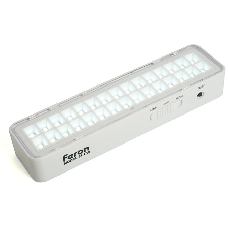 Светильник аккумуляторный Feron.One, 30LED DC, белый, EL130 - фото