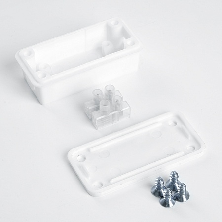 LD271 Коннектор соединительный для Белт-лайт, белый - фото