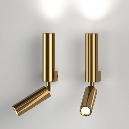 Настенный светильник Eurosvet 40020/1 LED латунь - фото