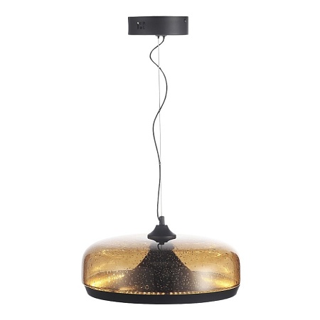 Светильник подвесной ST-Luce Черный/Коричневый, с пузырьками LED 1*42W 3000K SL6014.603.01 - фото