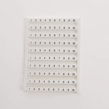 Маркеры для ЗНИ (JXB) с нумерацией 1-10 LD556-2 STEKKER - фото