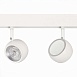 Магнитный трековый светильник Белый LED 1*10W 3000K 470Lm Ra>80 36° IP20 L120xW50xH176 ST355.536.10 - фото