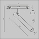 Трековый светильник Technical Focus T TR141-2-6W4K-M-BS - фото