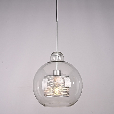 Подвесной Светильник Catch F Pear Silver D30 Imperiumloft 186714-26 - фото