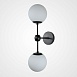 Бра Modo 2 Globes Black And White Glass Imperiumloft 84941-22 - фото