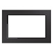 Рамка  2-местная (без перемычки), стекло, STEKKER, GFR00-7012-06, серия Катрин, графит - фото
