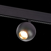 Магнитный трековый светильник Черный LED 1*12W 4000K 680Lm Ra&gt;80 36° IP20 L120xW100xH19 ST354.446.12