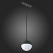 Магнитный трековый светильник подвесной Черный LED 1*7W 3000K 520Lm Ra>80 120° IP20 D90 ST358.433.07 - фото