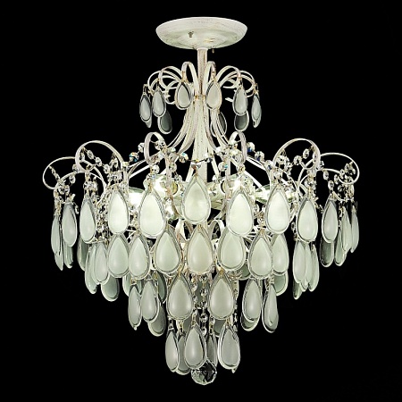 Светильник потолочный Золотистый/Белый матовый E14 6*60W SLE160302-06 - фото