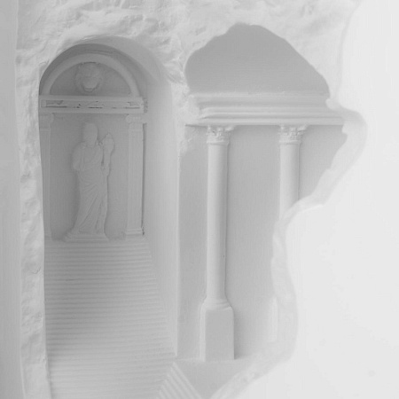 10355D Гипсовый встраиваемый светильник под покраску LOFT IT Antique - фото