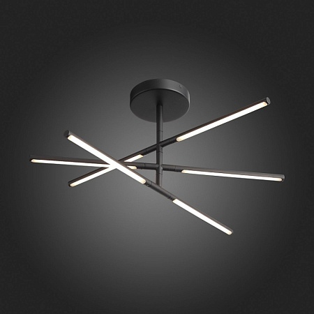 Светильник потолочный ST-Luce Черный/Белый LED 3*12W 3200K SL1580.403.03 - фото