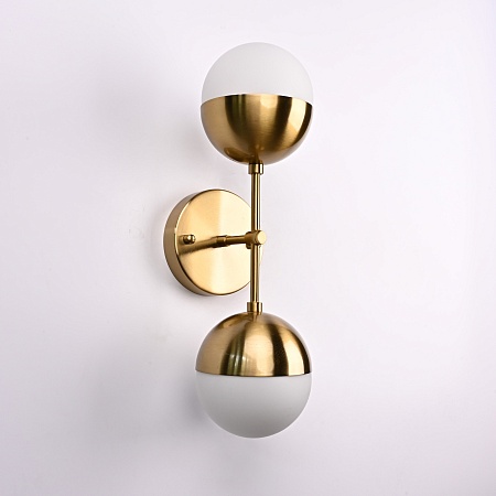Бра Copper Light Bra Duos Brass Imperiumloft 85018-22 - фото