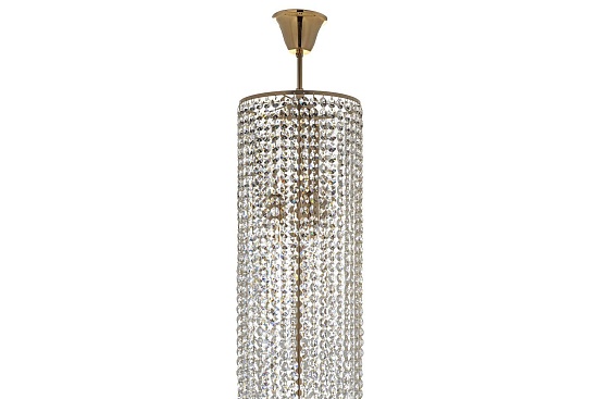 Подвесная хрустальная люстра Arti Lampadari Stella E 1.3.20.105 G - фото