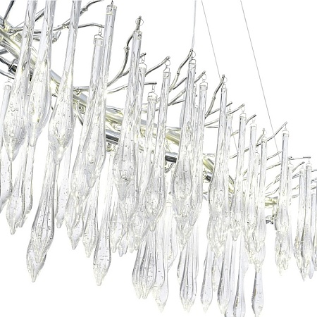 Светильник подвесной ST-Luce Хром/Хром, Прозрачный G9 12*5W 4000K SL1660.113.12 - фото