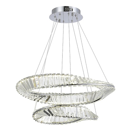 Светильник подвесной ST-Luce Хром/Прозрачный LED 1*52W 4000K SL6204.101.02 - фото
