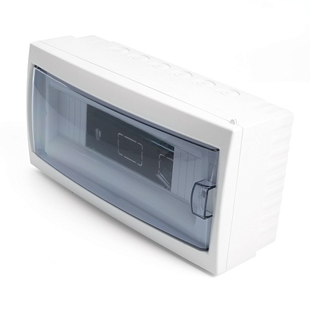 Бокс настенный STEKKER EBX50-3/12-20 12 модулей, пластик, серия Standart - фото