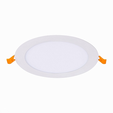 Св-к встр. Белый LED 1*12W 3000K 816Lm Ra80 110° IP20 D170xH8 90-265V ST209.538.12 - фото
