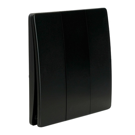 Выключатель беспроводной FERON TM93 SMART, 7мВт, IP65, трехклавишный, черный - фото