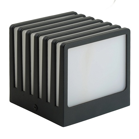 Светильник садово-парковый Feron DH0605, на стену, GX53 230V, черный - фото