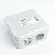 Коробка разветвительная STEKKER EBX10-34-55, 70*70*40мм, 4 ввода, IP55, светло-серая (GE41236) - фото