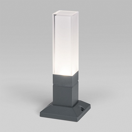 Ландшафтный светодиодный светильник серый IP54 1536 TECHNO LED Elektrostandard - фото