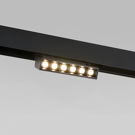Slim Magnetic HL01 Трековый светильник 6W 4200K черный 85009/01 85009/01 Elektrostandard - фото