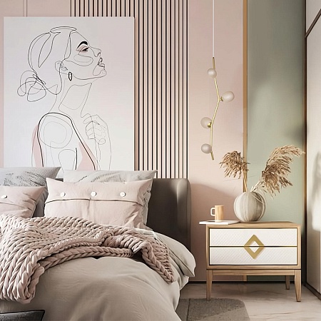 10212/4P White Подвесной светильник LOFT IT Sakura - фото