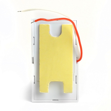 Звонок с кнопкой проводной Feron DB-102 электромеханический белый 230V 119х70х37мм - фото