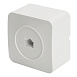 Розетка RJ-45 открытой установки, STEKKER, серия София, 1-местная, белый, MST00-20-01 - фото