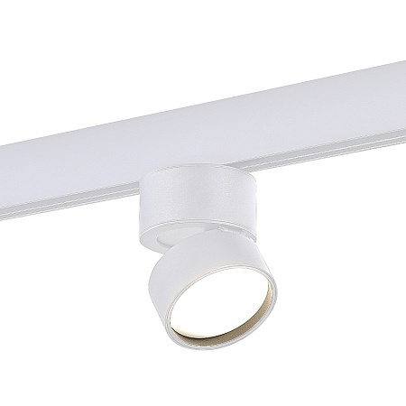 Магнитный трековый светильник Белый LED 1*9W 4000K 700Lm Ra>90 120° IP20 D85xH126 48V ST809.546.09 - фото