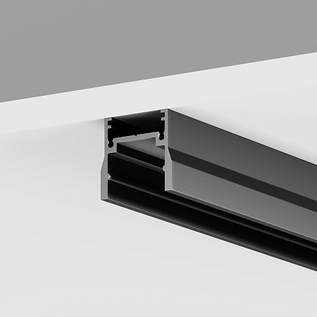 Профиль 2м Elasity IP накладной черный - фото