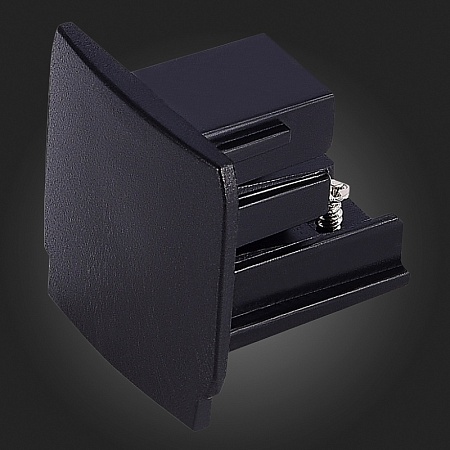 Заглушка для трехфазного шинопровода ST-Luce Черный ST030.409.11 - фото