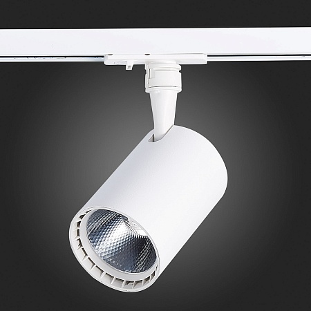 Св-к трек. Белый LED 1*20W 3000K 1 800Lm Ra≥90 36° IP20 L118xW78xH174 100-240V ST351.536.20.36 - фото