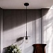 Подвесной Светильник Rh Utilitaire Disk Shade Pendant Black Imperiumloft 123642-22 - фото