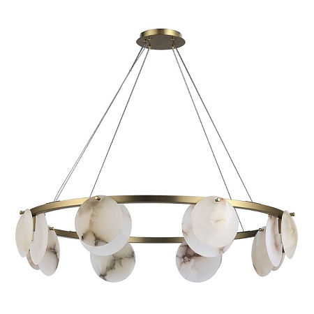 Светильник подвесной ST-Luce Латунь/Алебастр G9 8*5W 4000K SL1520.303.08 - фото