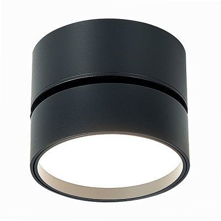 Светильник потолочный поворотный Черный LED 1*14W 4000K 1 100Lm Ra>90 120° IP20 D105xH8 ST651.442.14 - фото