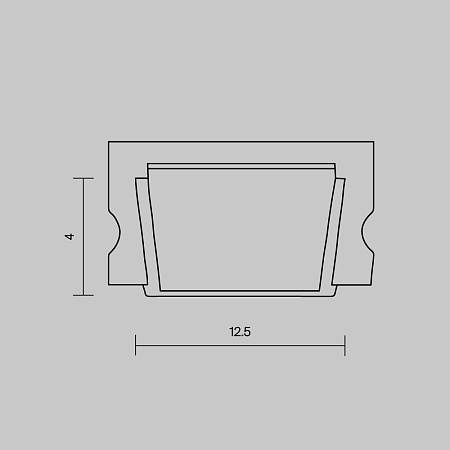 Комплектующие для профиля Led Strip 642021 - фото