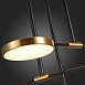 Светильник подвесной ST-Luce Черный/Латунь, Белый LED 6*7,5W 3000K SL1605.403.06 - фото