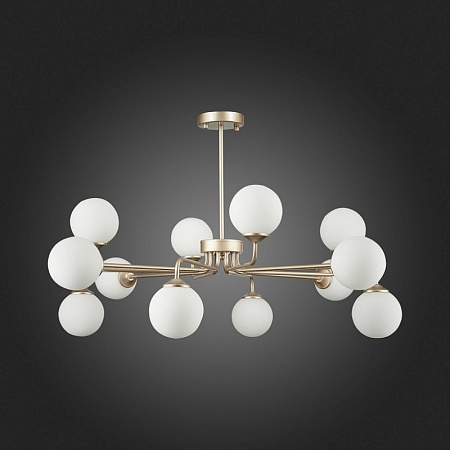 Светильник подвесной ST-Luce Золотистый/Белый G9 LED 12*5W SLE106203-12 - фото