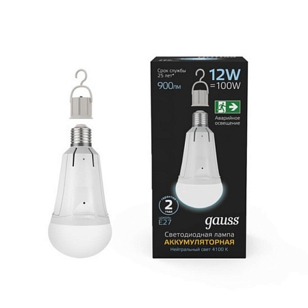Светодиодная лампа GAUSS 102002212_GAUSS - фото