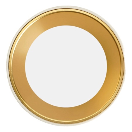 Светильник потолочный Feron ML101 Barrel MR11 GU10 35W 230V,  белый + золото - фото