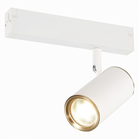 Св-к трек. Белый GU10 1*50W IP20 L104xW54xH111 180-240V Без ламп ST504.536.01 - фото