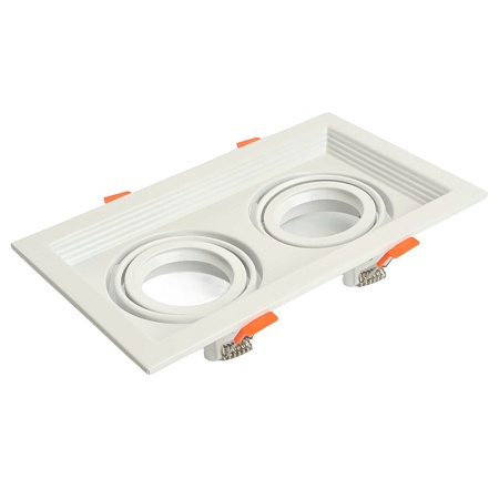 Светильник встраиваемый Feron DLT202 потолочный MR16 G5.3 белый - фото