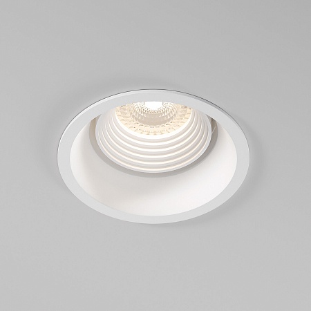 Светильник встраиваемый Punto белый 25016/01 Elektrostandard - фото