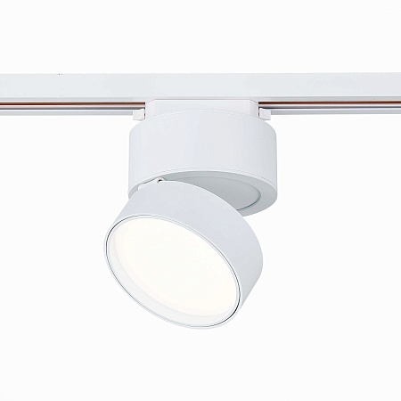 Св-к трек. Белый LED 1*14W 4000K 1 100Lm Ra>90 120° IP20 D104xH128 170-240VV ST651.546.14 - фото