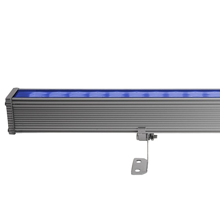 Светодиодный линейный прожектор для подсветки стен Feron LL-890 36W синий 85-265V IP65 - фото