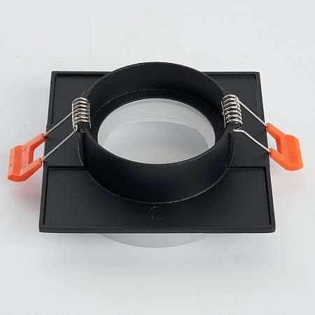 Светильник встраиваемый Feron DL2902 потолочный MR16 G5.3 черный - фото