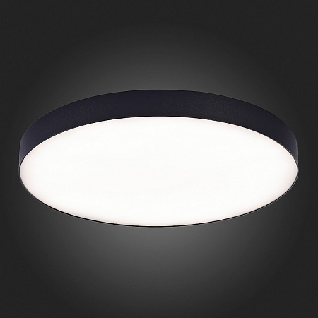 Светильник потолочный Черный LED 1*96W 4000K 8 640Lm Ra>85 120° IP20 D600xH55 185-265V ST606.442.96 - фото