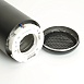 Светильник потолочный Feron HL3658 Barrel ECHO levitation  12W, 230V, GX53, чёрный, с  антибликовой сеточкой, на подвесе 1,7 м - фото